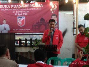 Buka Puasa Bersama dengan Segenap Jajaran dan Pengurus Ketua DPK,DPC Partai PKP Jakarta Utara
