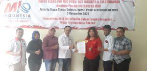 Ir. Agung Karang Serahkan SK PD Jakbar dan Jakut
