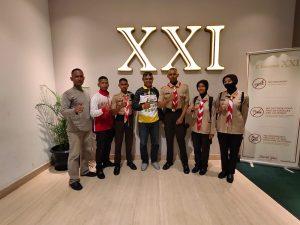 Keluarga Besar Lantamal XII Pontianak  Gelar Nonton Bareng Film Adagium Di Bioskop XXI Transmart