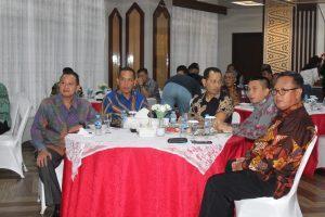 Komandan Pangkalan TNI AL Palembang Hadiri Nonton Bersama Gelar Budaya Pagelaran Wayang Kulit Di Mako Polda Sumsel