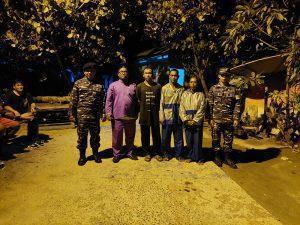 Sinergitas TNI AL Bintan dan TNI/POLRI, 3 Nelayan Dapat Kembali Ke Rumah