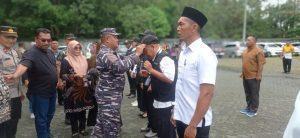 Babinpotmar POS TNI AL Lagoi Sinergi Dengan Komponen Masyarakat