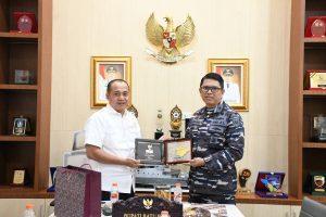 Danlanal TBA Courtesy Call Kepada Bupati dan Ketua DPRD Batu Bara