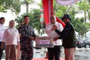 Komandan Pangkalan TNI AL Palembang Hadiri Pembukaan Acara Susur Sungai Musi