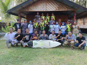 Komandan Lanal Simeulue Silaturahmi Dengan Simeulue Local Board Rider