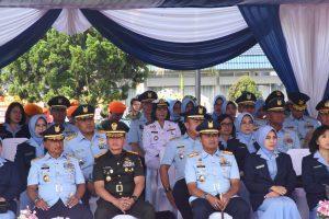 Komandan Lanal Bandung Hadiri Upacara Serah Terima Jabatan Komandan Komando Pasukan Gerak Cepat (Dankopasgat)