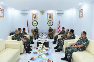 Lantamal I Terima Tim Audit Kinerja Inspektorat Koarmada I