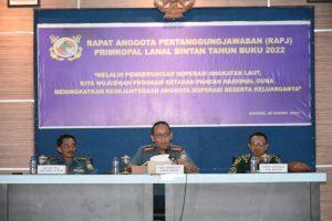 Lanal Bintan Laksanakan RAPJ Tahun Buku 2022