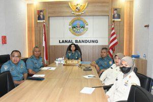 Tingkatkan Pengetahuan Bidang Personel, Komandan Lanal Bandung Ikuti Safari Personel Koarmada I Tahun 2023