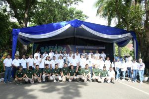 Danlanal Palembang Dukung Kegiatan Sosialisasi Cinta Bangga Paham Rupiah Melalui Semarak Bahagia Ramadhan