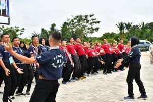 Danlantamal XII Beri Motivasi Kepada Calon Prajurit TNI AL Sebagai Bekal Tes Pantukhir Pusat