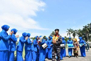 Bulan Puasa Tidak Menyurutkan Semangat Dalam Penyambutan Komandan Lanal Sabang