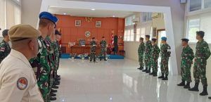 Komandan Lanal Sabang Terima Laporan Resmi Kenaikan Pangkat Personel Lanal Sabang