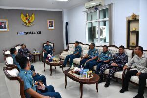 Danguspurla Koarmada I Laksanakan CC ke Danlantamal XII