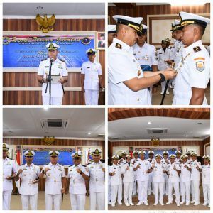Dua Komandan KRI Jajaran Satrol Lantamal I Diserah Terimakan