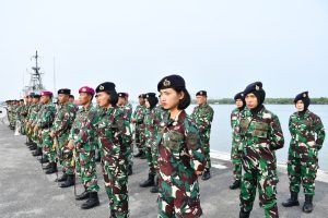 Tingkatkan Nasionalisme, Prajurit Lantamal I Selenggarakan Upacara Bendera Merah Putih