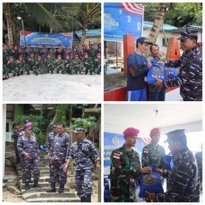 Jelang Hari Raya Idul Fitri, Kasal Bagikan Bingkisan Kepada Satgas Pam Puter