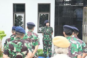 Lanal Bandung Gelar Apel Khusus Jelang Libur Hari Raya Idul Fitri 1444 H