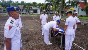 TNI AL Lanal Bengkulu, Sertijab Dandenpomal dan Komandan Kapal Angkatan Laut