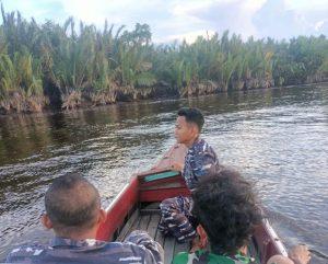 Gerak Cepat, Lanal Dumai Beserta Jajaran Laksanakan SAR Kapal Tenggelam Di Perairan Teluk Pinang Kuala Gaung Kabupaten Inhil Riau