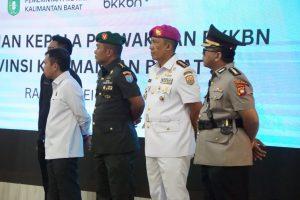Wadan Lantamal XII Hadiri Pengukuhan Kepala  Perwakilan BKKBN Provinsi Kalimantan Barat