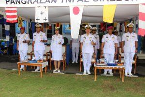 Komandan Lanal Bandung Hadiri Upacara Serah Terima Jabatan Komandan Lanal Cirebon dan Dantim Intel Lantamal III Jakarta