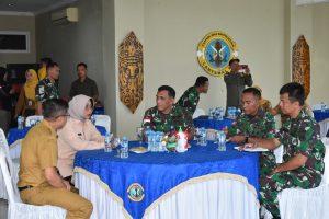 Tingkatkan sinergitas, Bupati Mempawah Kunjungi Mako Lantamal XII