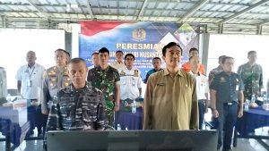 Lanal Bandung Resmikan Kampung Bahari Nusantara (KBN