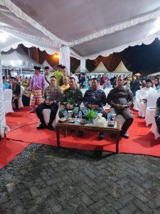Danlanal Bintan Hadiri Malam Puncak Pekan Kebudayaan Daerah Sampena Hari Marwah Provinsi Kepri Ke-21 Tahun 2023