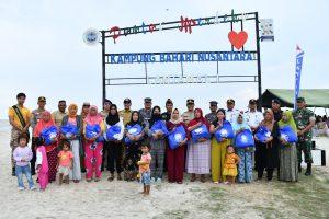 Lantamal I Turut Serta Peresmian Kampung Bahari Nusantara Secara Serentak