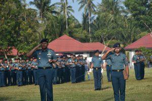 Danlanal Bintan Pimpin Upacara Bendera Hari Kebangkitan Nasional Ke-115 Tahun 2023