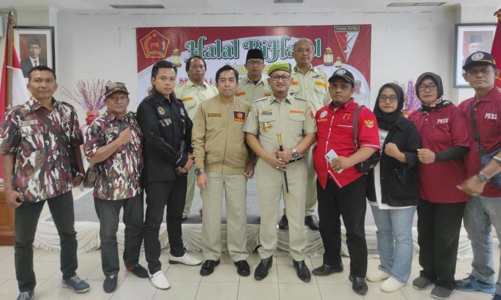 Jajaran Kepengurusan Forum lintas ormas Jakarta utara, hadiri acara halal bihalal PPM Provinsi DKI jakarta