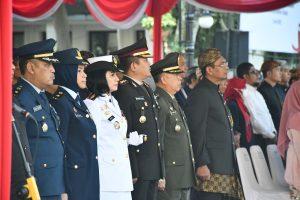 Komandan Lanal Bandung Hadiri Upacara Peringatan Hari Lahir Pancasila Tahun 2023 Tingkat Kota Bandung