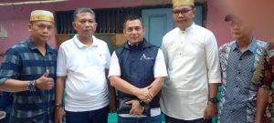 Halal Bi Halal Daeng Pudding Ketua Tim Jakarta Utara bersama H Achmad Azran SE calon DPD RI