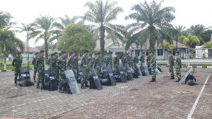 Prajurit Lanal Bengkulu Latihan Gladi Tugas Tempur Jelang Uji Terampil Pertahanan Pangkalan