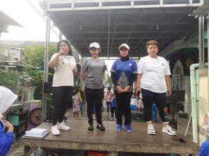 Senam Sehat giat AWI dan Oepoet 96 di hadiri Dra. Nurwayah Bacaleg DPR RI