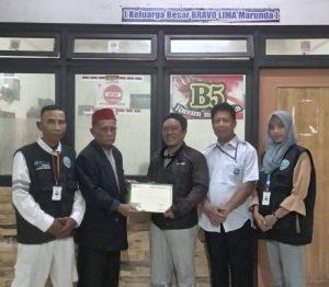 PENYERAHAN SERTIFIKAT KEPESERTAAN BPJAMSOSTEK DI RUSUNAWA MARUNDA BLOK B5