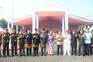 Danrem 052/Wkr Brigjen TNI Putranto Gatot SH,S.Sos.,M.M. Hadiri Upacara HUT Kota Jakarta ke 496