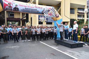 Danlantamal XII Ikuti Olahraga Bersama TNI-POLRI dan Forkopimda Kalbar