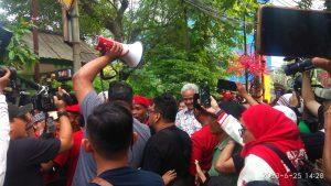 Ganjar Pranowo berkunjung ke Pademangan Jakarta Utara