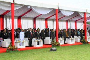 Lantamal I Ikuti Upacara Hari Bhayangkara Ke-77  Tahun 2023 Di Mako Polda Sumatera Utara