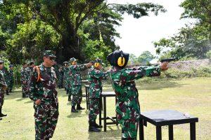 Asah Kemampuan dan Naluri Tempur  Prajurit, Lanal Sabang Laksanakan  Uji Terampil Glagaspur Pangkalan Tingkat P1 dan P2