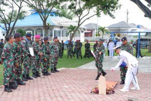 Prajurit Lanal Lhokseumawe Laksanakan Uji Terampil Glagaspur Tingkat 1/P-1 dan Tingkat 2/P-2
