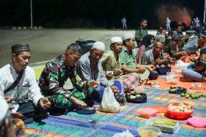 Lantamal XII Bersama Masyarakat Parit Kebayan Jongkat Gelar Doa Bersama