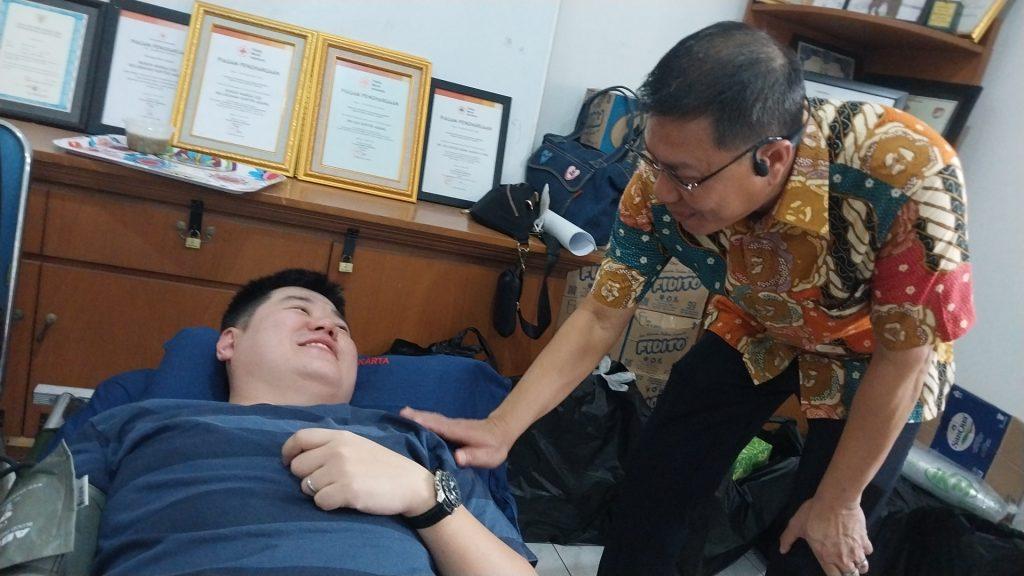 Aksi Donor Darah di Sunter Agung, Bacaleg PKB DPRD DKI Jakarta, DEDY : Kita menabur kebaikan bagi sesama
