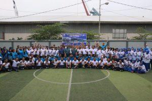 Jelang HUT RI Ke-78, Lanal Palembang Gelar Bebagai Perlombaan