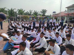 Komandan Lanal TBA Pimpin Apel Kesiapan Seleksi Casis Caba/Cata TNI AL Gelombang II TA. 2023