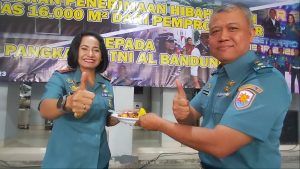 Pangkalan TNI AL Bandung Gelar Syukuran Usai Terima Hibah Lahan Seluas 1,6 Ha  Dari Pemprov Jabar