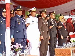 Danlanal Bintan Hadiri Upacara HUT Kemerdekaan RI Ke-78 Di Pulau Mantang