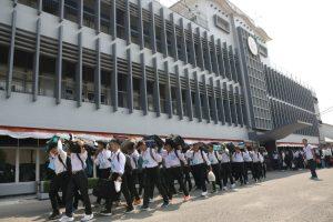 Pelepasan Calon Bintara dan Calon Tamtama TNI AL Gelombang II TA. 2023 Sub Panda Lanal Palembang